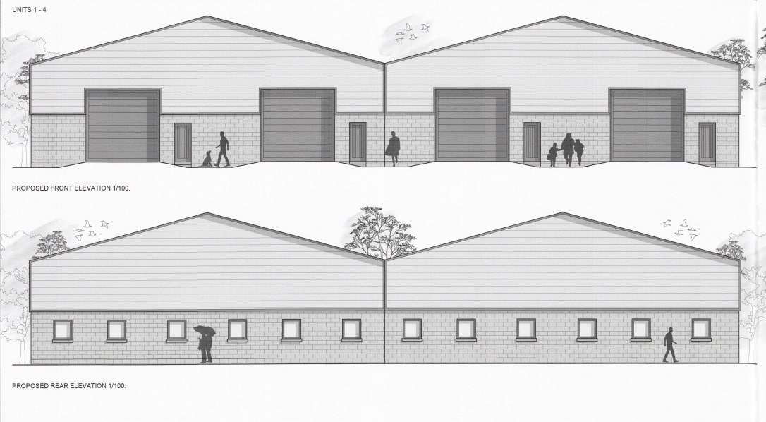 Crossmaglen industrial unit plans