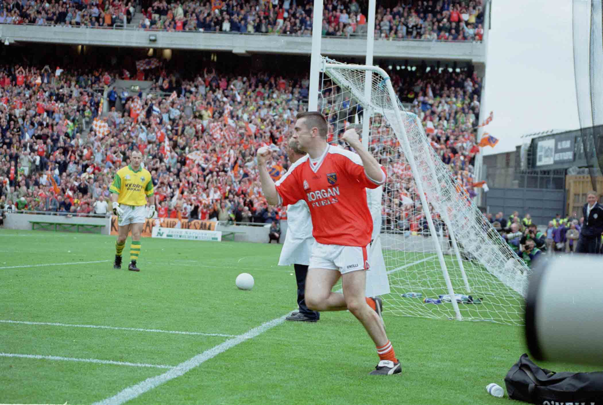 Oisin McConville goal vs Kerry in the 2002 All-Ireland final in Croke Park