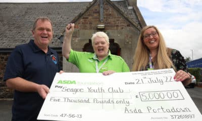 Asda Foundation donates £5,000 to Seagoe Youth Group for a kitchen revamp