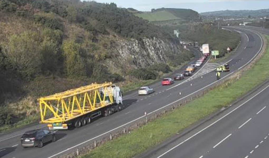 Man dies in collision involving tractor and car on A1 near Newry