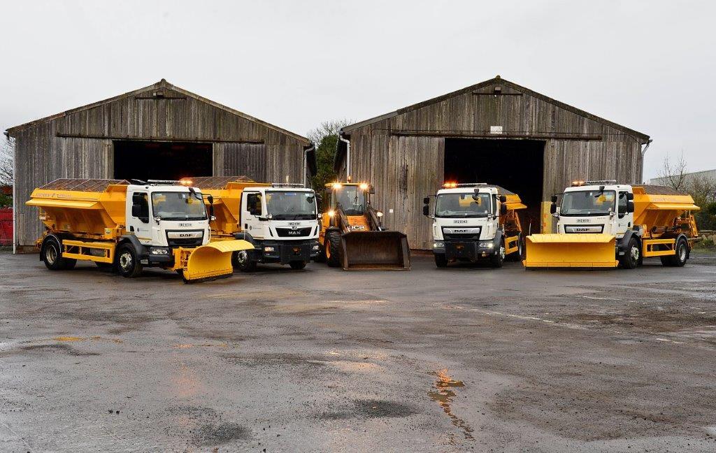 Gritters, ice, weather, snow, gritting