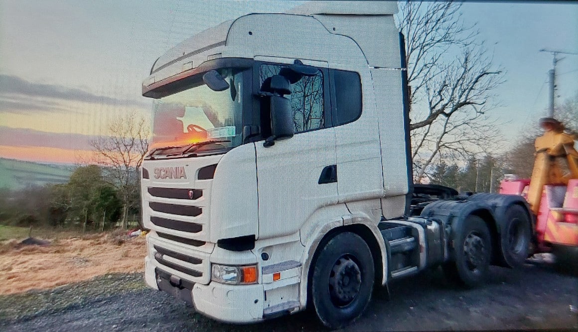 Stolen Scania Lorry south Armagh