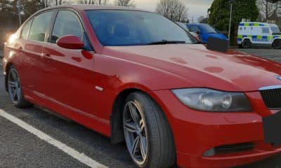 One of the vehicles seized by officers as part of the District Support Team (DST) in South Area assisted by Slieve Gullion Neighbourhood Team officers proactive policing operation on Friday 27th January.