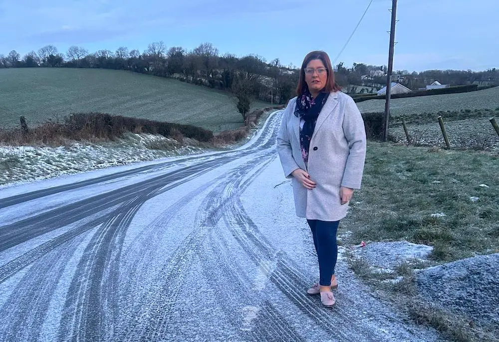 Emmajayne McKernan gritting roads