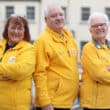 Renate Kyle, (left), chairperson of Armagh Marie Curie Fundraising Group with Marie Curie’s area Community Fundraiser Phil Kane and one of the original members, Margaret Neville, as the group celebrates 30 years of fundraising and channelling over £1.2m to support Marie Curie’s work