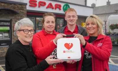 (L-R): Lisa Bailey, Janette McDonald, Dillon Rodgers and Lesley Philips of SPAR Tandragee
