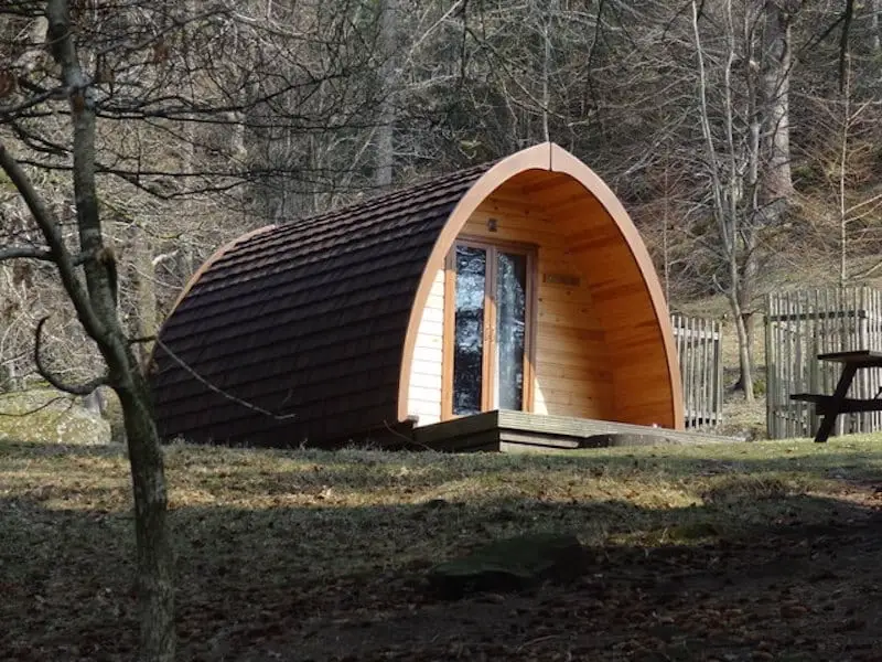 Glamping pods