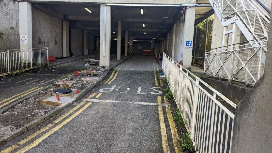 Armagh city centre car park