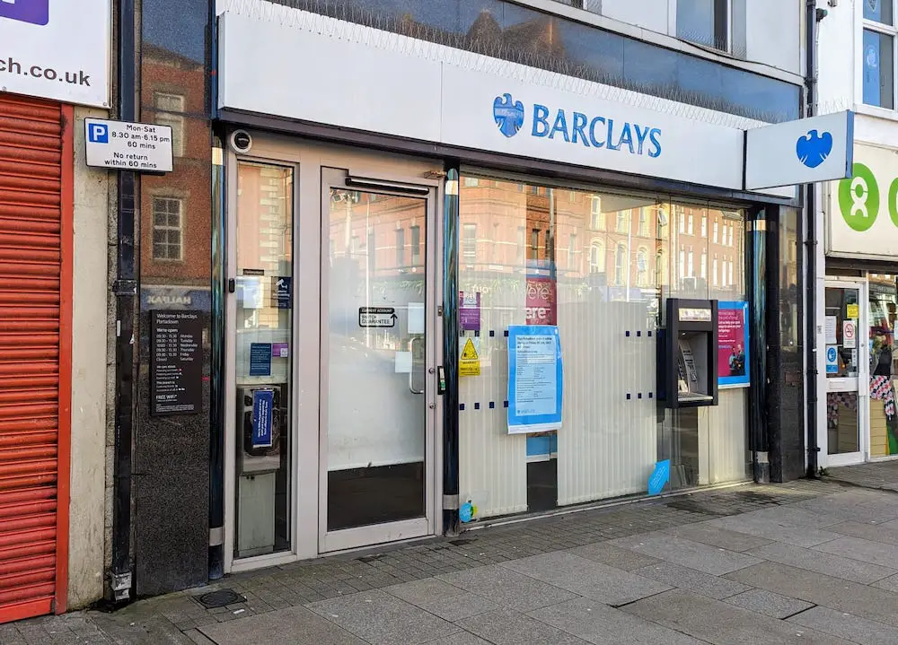 Barclays branch in Portadown