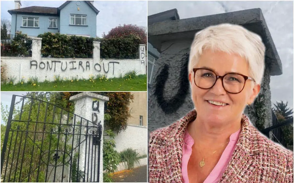 Sharon Loughran graffiti