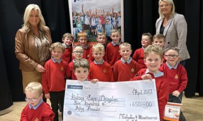 Anchor Boys of 1st Tullyallen and Mountnorris to raise the fantastic sum of £650 to help support local people living with kidney disease.