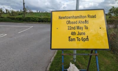 Newtownhamilton Road roadworks