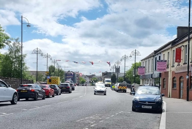 Emergency services on Bridge Street