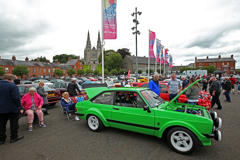 The Armagh City Car & Bike Show returned for the second time at the Shambles Market