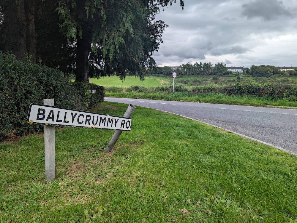 Ballycrummy Road in Armagh