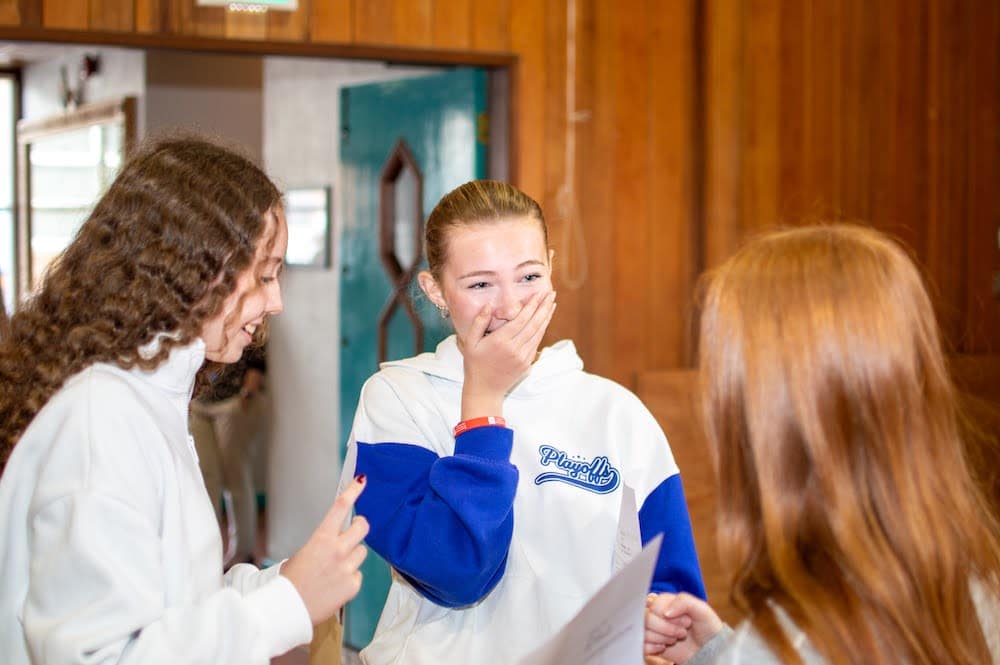 GCSE Results Day at Royal School Armagh