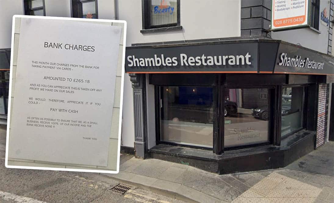 Shambles Restaurant Cash Dungannon