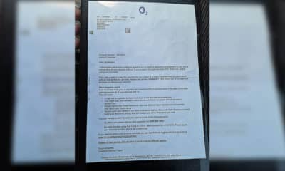 Scam letter O2