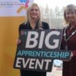 Pictured launching the Craigavon Big Apprenticeship Event are Lee Campbell, Director of Finance and Planning at SRC and Alderman Margaret Tinsley, Lord Mayor of Armagh City, Banbridge and Craigavon Borough Council