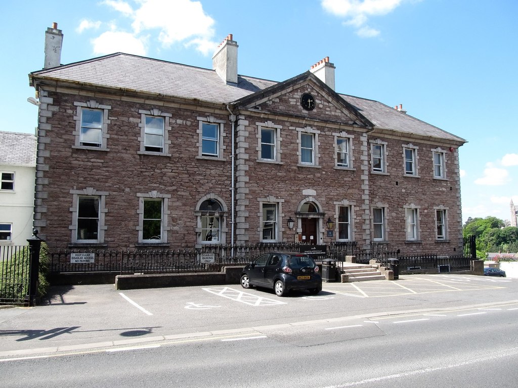 Former hospital on Abbey Street in Armagh