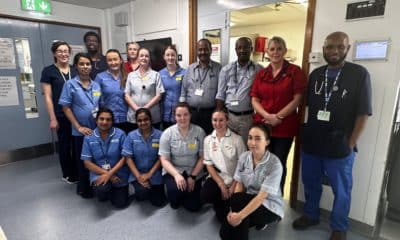 Staff on 3 North Craigavon Area Hospital