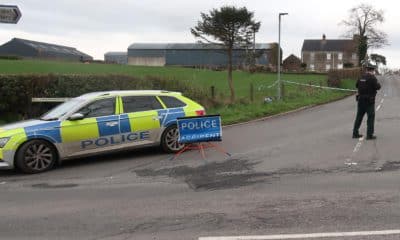 Police at the scene of a fatal RTC on the Ballynahonemore Road in Armagh