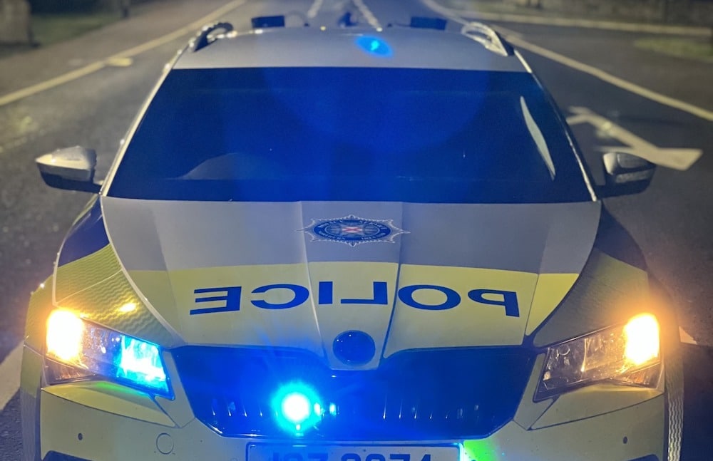 Police Car night