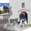 Armagh Upper English Street parklet plans