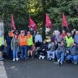 Unite the Union members strike in Armagh