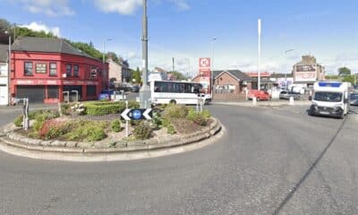 Moy Road roundabout in Armagh