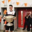 Niall Grimley with Sam Maguire