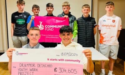 Drumgor Detached Youth Work Project receives £304,605 National Lottery grant