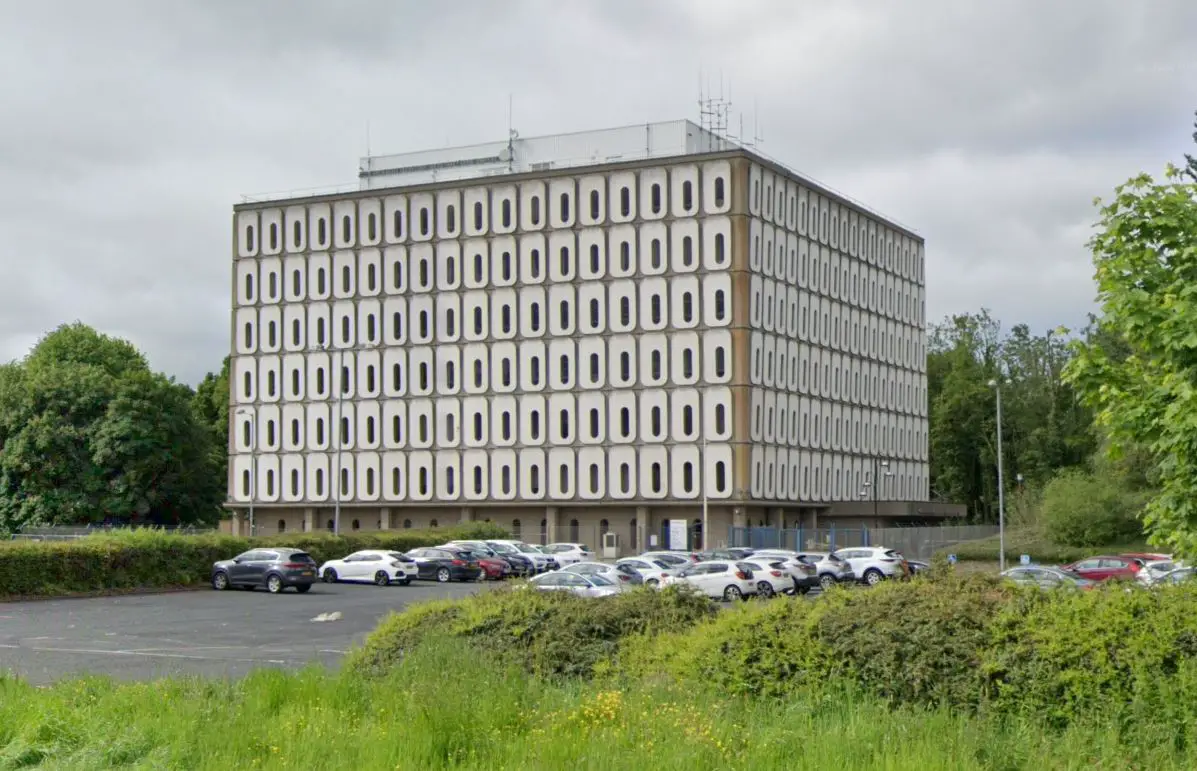 Marlborough House was built in 1973-77 as part of the initial development of the urban core of the then new city of Craigavon.