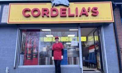 Cordelia Malone of Cordelia's chip shop in Armagh