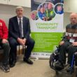 Noel Haughian and Robert Verner, who are two of DART’S original service users met Minister O’Dowd during his visit to Portadown on Wednesday.