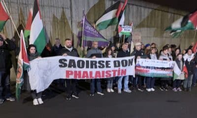 Gaza vigil outside Daisy Hill Hospital