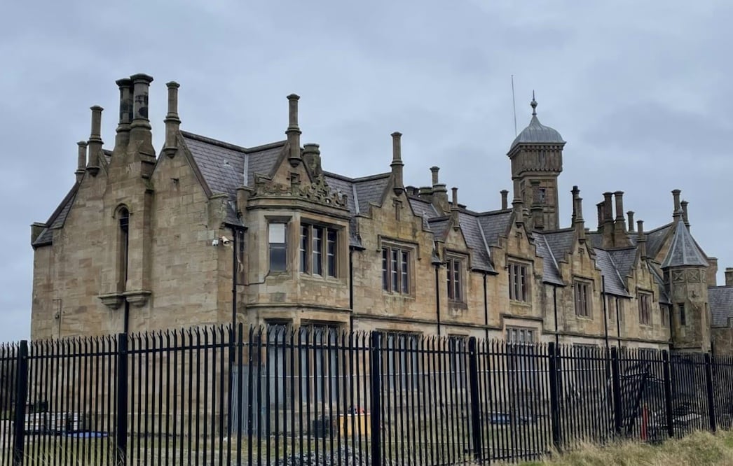 Family wing of Brownlow House in Lurgan