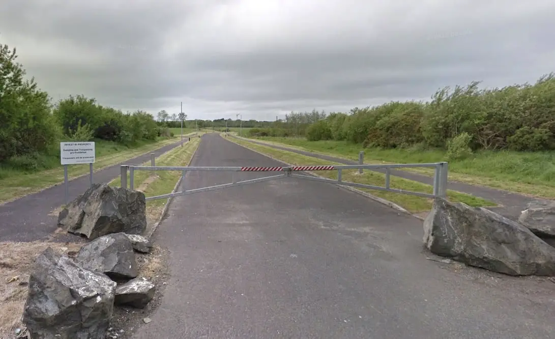 Unused industrial land off Knockmenagh Road in Craigavon