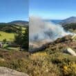 Fire at Flagstaff Viewpoint in South Armagh