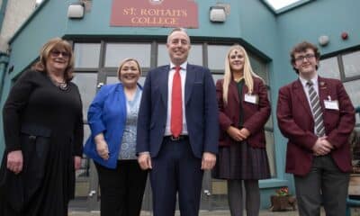 Both Markethill High and St Ronan's College in Lurgan will ditch their mobile devices when the initiative begins in September.