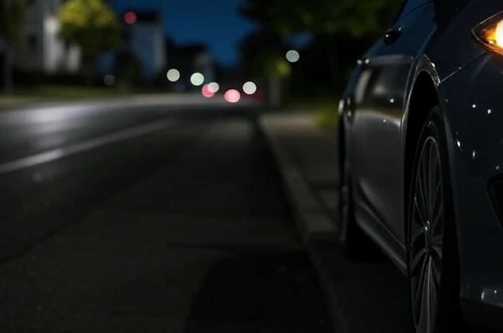 Car at night