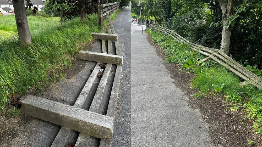 Friary Road fencing