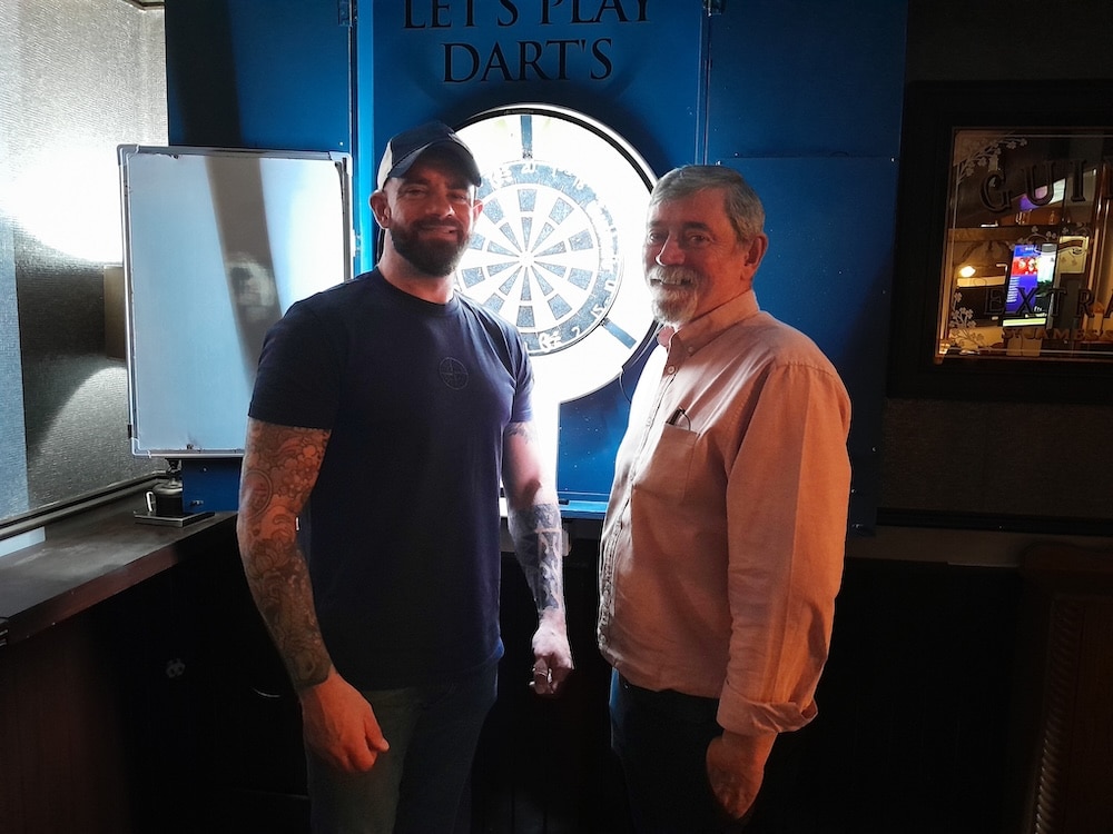 Peter Johnston and Conor Johnston