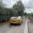Police at the scene along the Ballyards Road in Milford