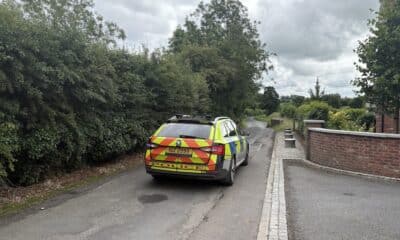 Police at the scene along the Ballyards Road in Milford