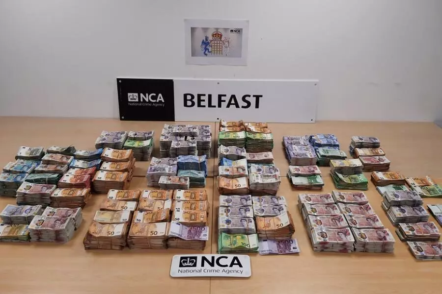 Cash seized in Newry
