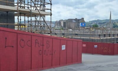 Locals only graffiti Newry