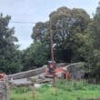 Work begins on repairing Clare Bridge