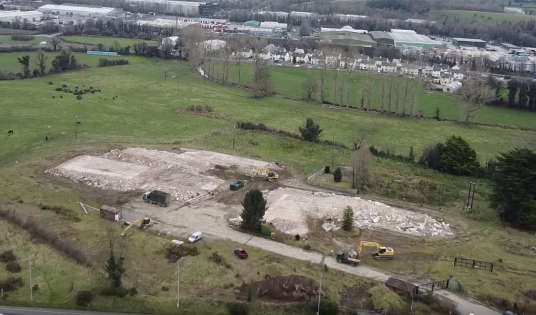 Former Mother and Baby Home in Newry now razed to the ground. Credit: Newry Man Lost in Ireland