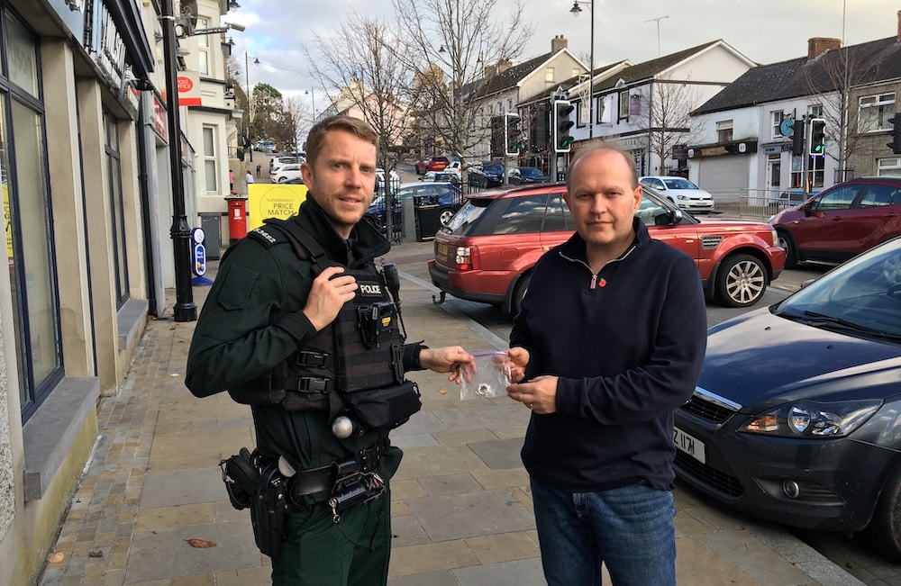Gareth Wilson in Richhill